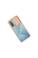 Xiaomi Poco F3 Kılıf Palm Buzlu Kamera Sürgülü Silikon - Pembe