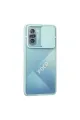 Xiaomi Poco F3 Kılıf Palm Buzlu Kamera Sürgülü Silikon - Turkuaz