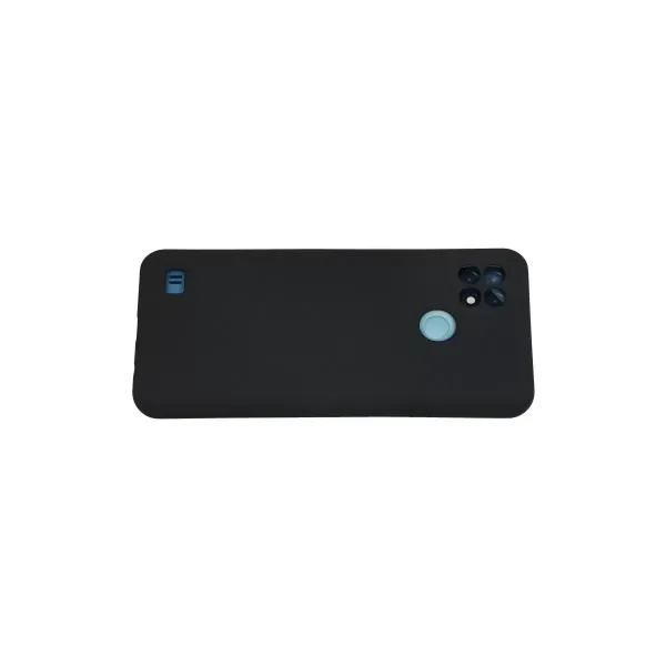 Realme C21 Kılıf Nano İçi Kadife Silikon - Lacivert