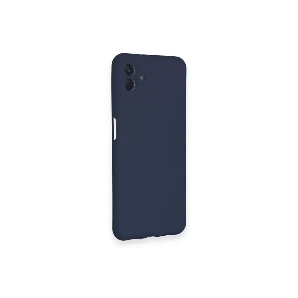 Samsung Galaxy A04 Kılıf Nano İçi Kadife Silikon - Lacivert