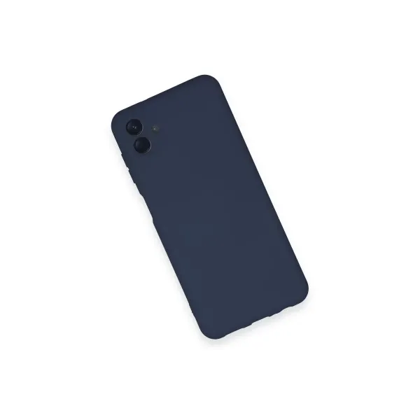 Samsung Galaxy A04 Kılıf Nano İçi Kadife Silikon - Lacivert