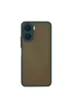 Vivo Y16 Kılıf Montreal Silikon Kapak - Yeşil