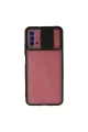 Xiaomi Redmi 9t Kılıf Palm Buzlu Kamera Sürgülü Silikon - Siyah