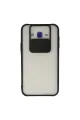 Samsung Galaxy J7 Kılıf Palm Buzlu Kamera Sürgülü Silikon - Siyah