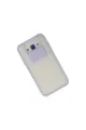 Samsung Galaxy J7 Kılıf Palm Buzlu Kamera Sürgülü Silikon - Lila