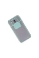 Samsung Galaxy J7 Pro / J730 Kılıf Palm Buzlu Kamera Sürgülü Silikon - Turkuaz