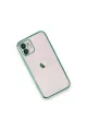 Apple İphone 11 Kılıf Razer Lensli Silikon - Yeşil