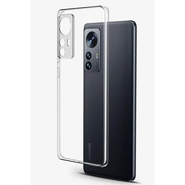 Xiaomi Mi 12 Lite Kılıf Lüx Şeffaf Silikon