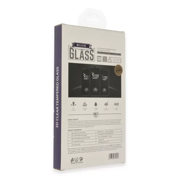 Apple İphone 15 Pro Max Bilvis 3d Cam Ekran Koruyucu