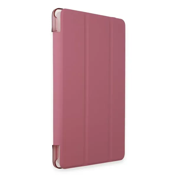 Samsung Galaxy X610 Tab S9 Fe Plus 12.4 Kılıf Tablet Smart Kılıf - Pembe