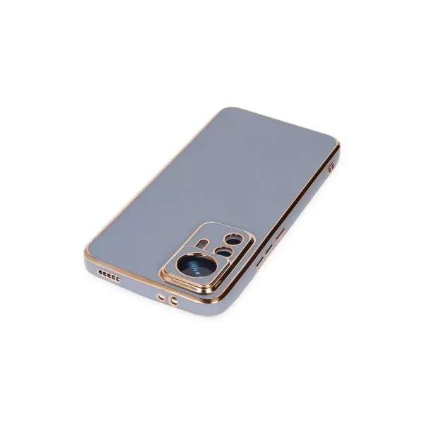 Xiaomi Mi 12t Pro Kılıf Volet Silikon - Mavi