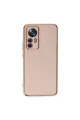 Xiaomi Mi 12t Pro Kılıf Volet Silikon - Pembe