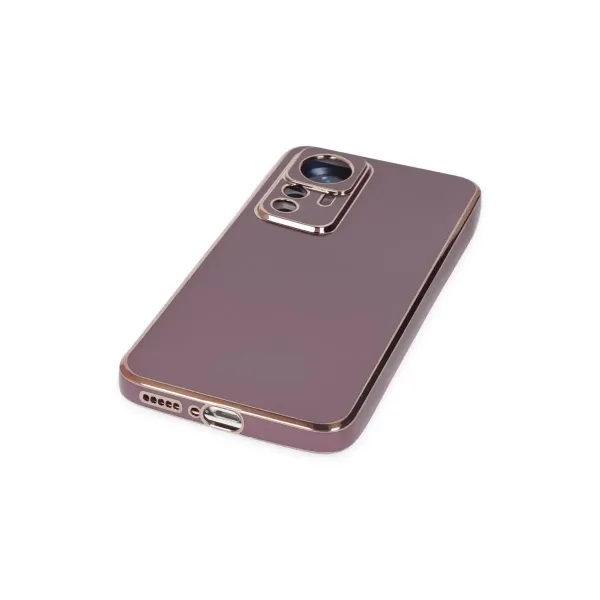 Xiaomi Mi 12t Pro Kılıf Volet Silikon - Mor
