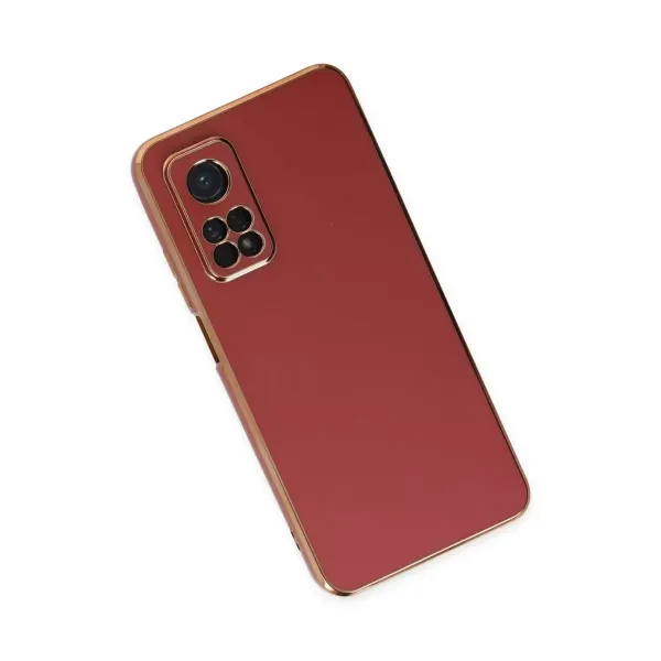 Xiaomi Mi 10t Kılıf Volet Silikon - Kırmızı