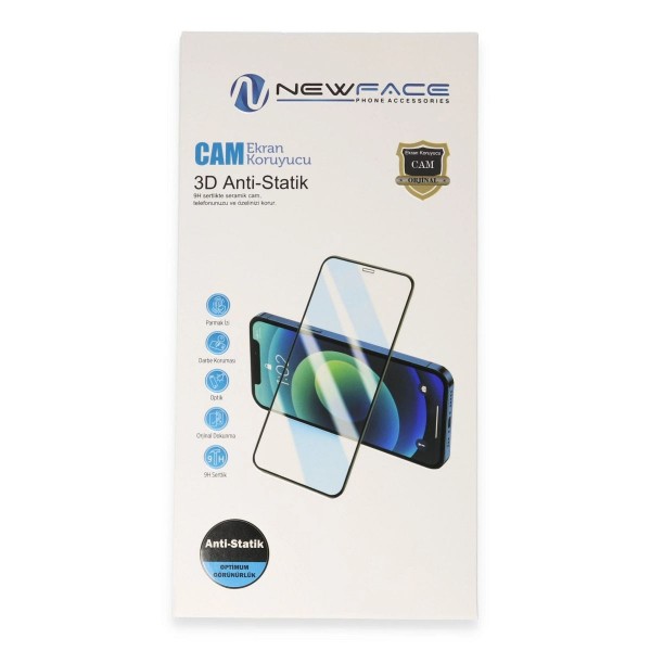 Samsung Galaxy A32 3d Antistatik Cam Ekran Koruyucu