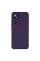 Xiaomi Mi 12t Pro Kılıf Nano İçi Kadife Silikon - Mor