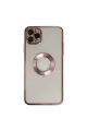 Apple İphone 11 Pro Kılıf Slot Silikon - Rose Gold