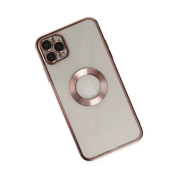 Apple İphone 11 Pro Kılıf Slot Silikon - Rose Gold