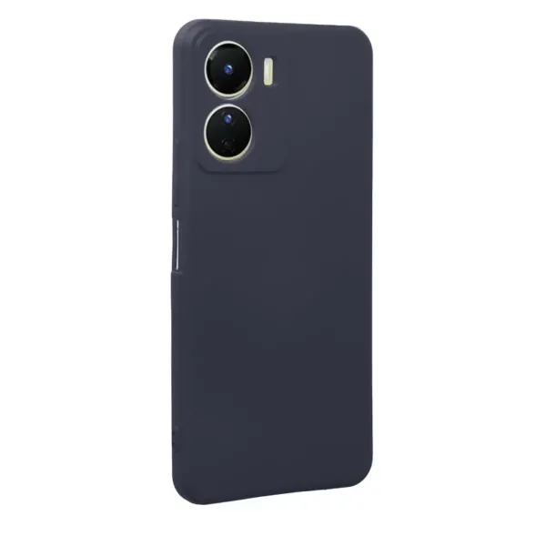 Vivo Y16 Kılıf First Silikon - Lacivert