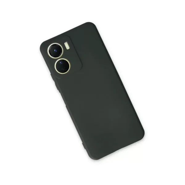 Vivo Y16 Kılıf First Silikon - Koyu Yeşil