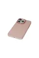 Apple İphone 14 Pro Kılıf Modos Metal Kapak - Pembe