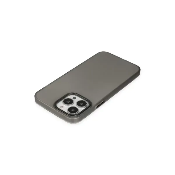 Apple İphone 14 Pro Max Kılıf Modos Metal Kapak - Siyah