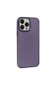 Apple İphone 14 Pro Max Kılıf Modos Metal Kapak - Mor