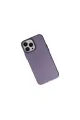 Apple İphone 14 Pro Max Kılıf Modos Metal Kapak - Derin Mor