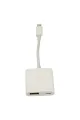 Apr22 Iphone Otg 2in1 - Beyaz