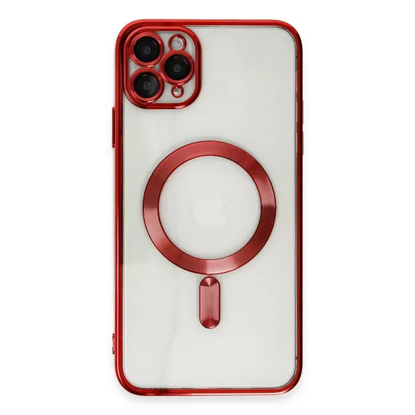 Apple İphone 11 Pro Max Kılıf Kross Magneticsafe Kapak - Kırmızı