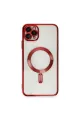 Apple İphone 11 Pro Max Kılıf Kross Magneticsafe Kapak - Kırmızı