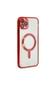Apple İphone 11 Pro Max Kılıf Kross Magneticsafe Kapak - Kırmızı