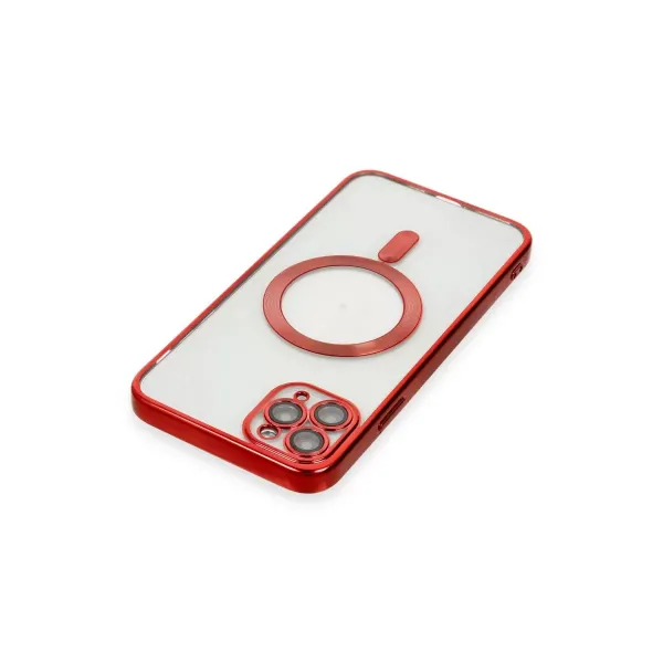 Apple İphone 11 Pro Max Kılıf Kross Magneticsafe Kapak - Kırmızı