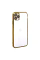 Apple İphone 11 Pro Kılıf Razer Lensli Silikon - Gold