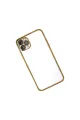 Apple İphone 11 Pro Kılıf Razer Lensli Silikon - Gold