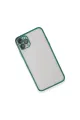 Apple İphone 11 Pro Kılıf Razer Lensli Silikon - Yeşil