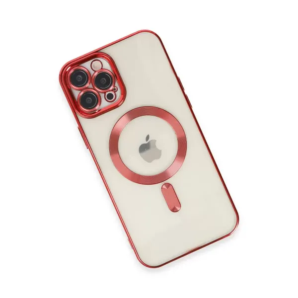 Apple İphone 12 Pro Max Kılıf Kross Magneticsafe Kapak - Kırmızı