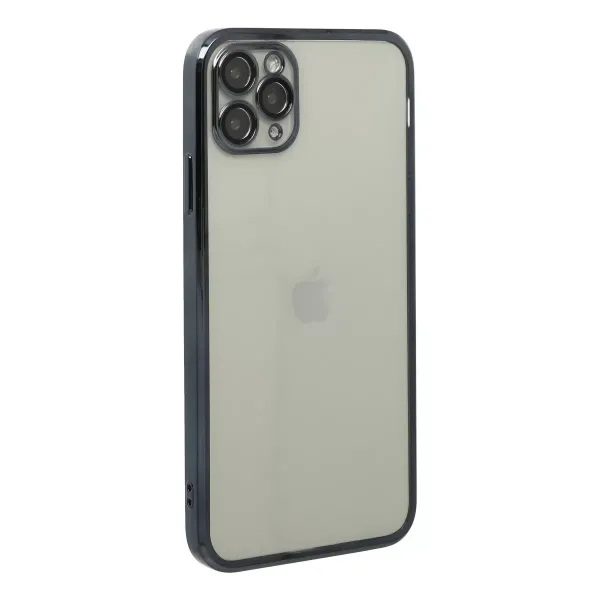 Apple İphone 11 Pro Max Kılıf Razer Lensli Silikon - Siyah