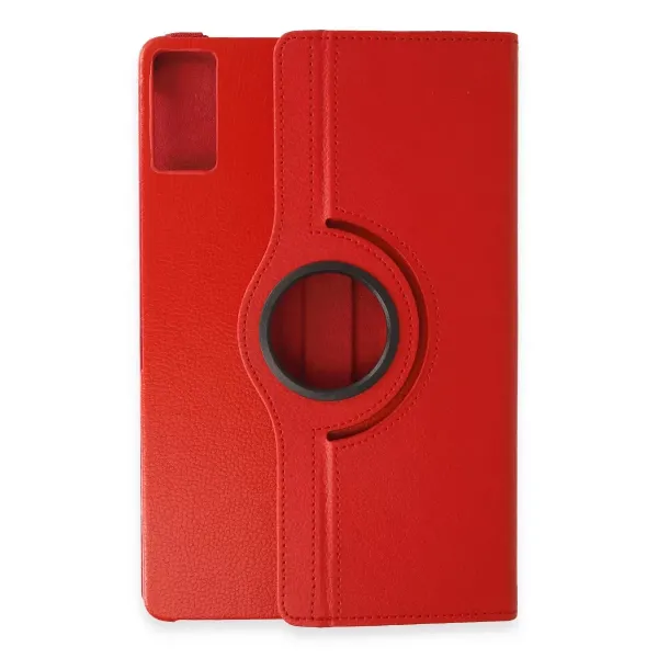 Xiaomi Pad 6 Kılıf 360 Tablet Deri Kılıf - Kırmızı