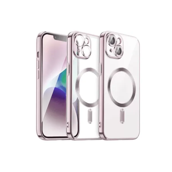 Apple İphone 13 Kılıf Kross Magneticsafe Kapak - Rose