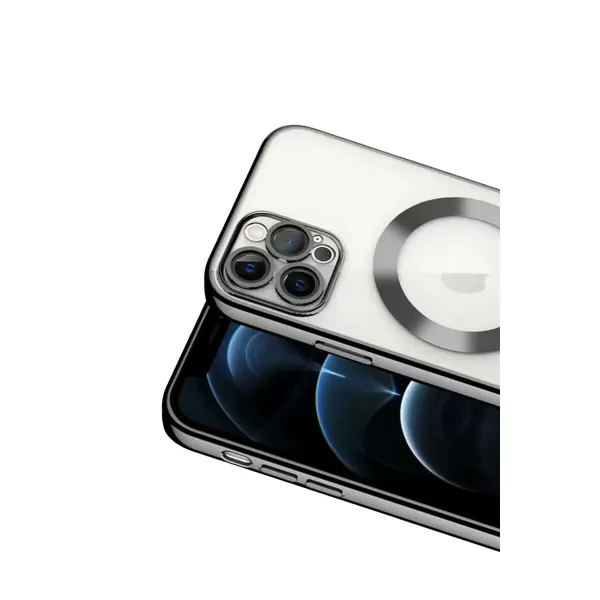Apple İphone 13 Pro Kılıf Kross Magneticsafe Kapak - Siyah