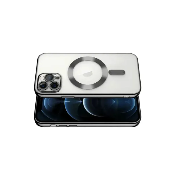 Apple İphone 13 Pro Kılıf Kross Magneticsafe Kapak - Siyah