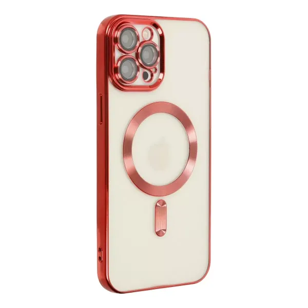 Apple İphone 13 Pro Kılıf Kross Magneticsafe Kapak - Kırmızı