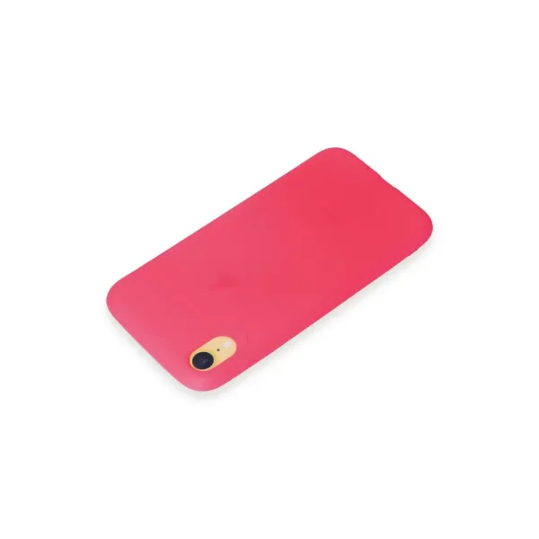 Apple İphone Xr Kılıf First Silikon - Pembe