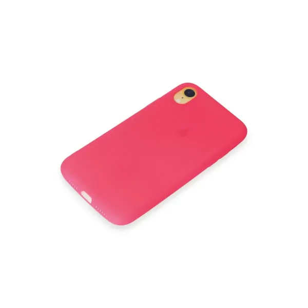 Apple İphone Xr Kılıf First Silikon - Pembe