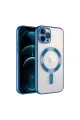 Apple İphone 13 Pro Kılıf Kross Magneticsafe Kapak - Sierra Blue