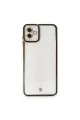 Samsung Galaxy A04 Kılıf Liva Lens Silikon - Siyah