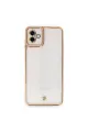 Samsung Galaxy A04 Kılıf Liva Lens Silikon - Rose