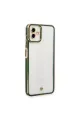 Samsung Galaxy A04 Kılıf Liva Lens Silikon - Yeşil