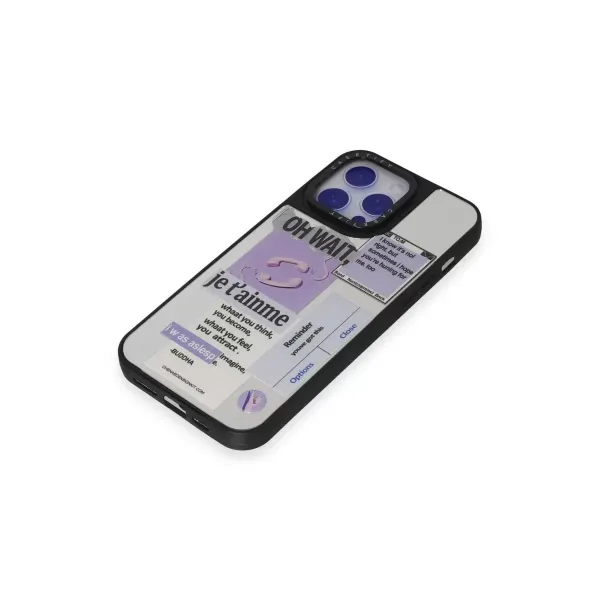 Apple İphone 15 Pro Kılıf Mirror Desenli Kapak - Mirror - 4